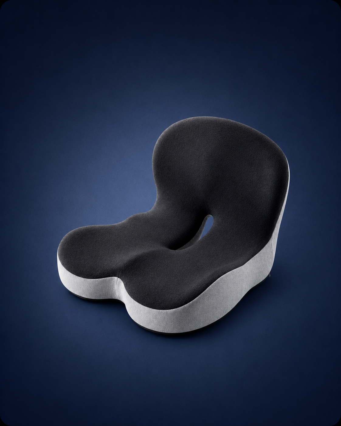 Cavena – Ergonomisches Sitzkissen mit Rückenstütze