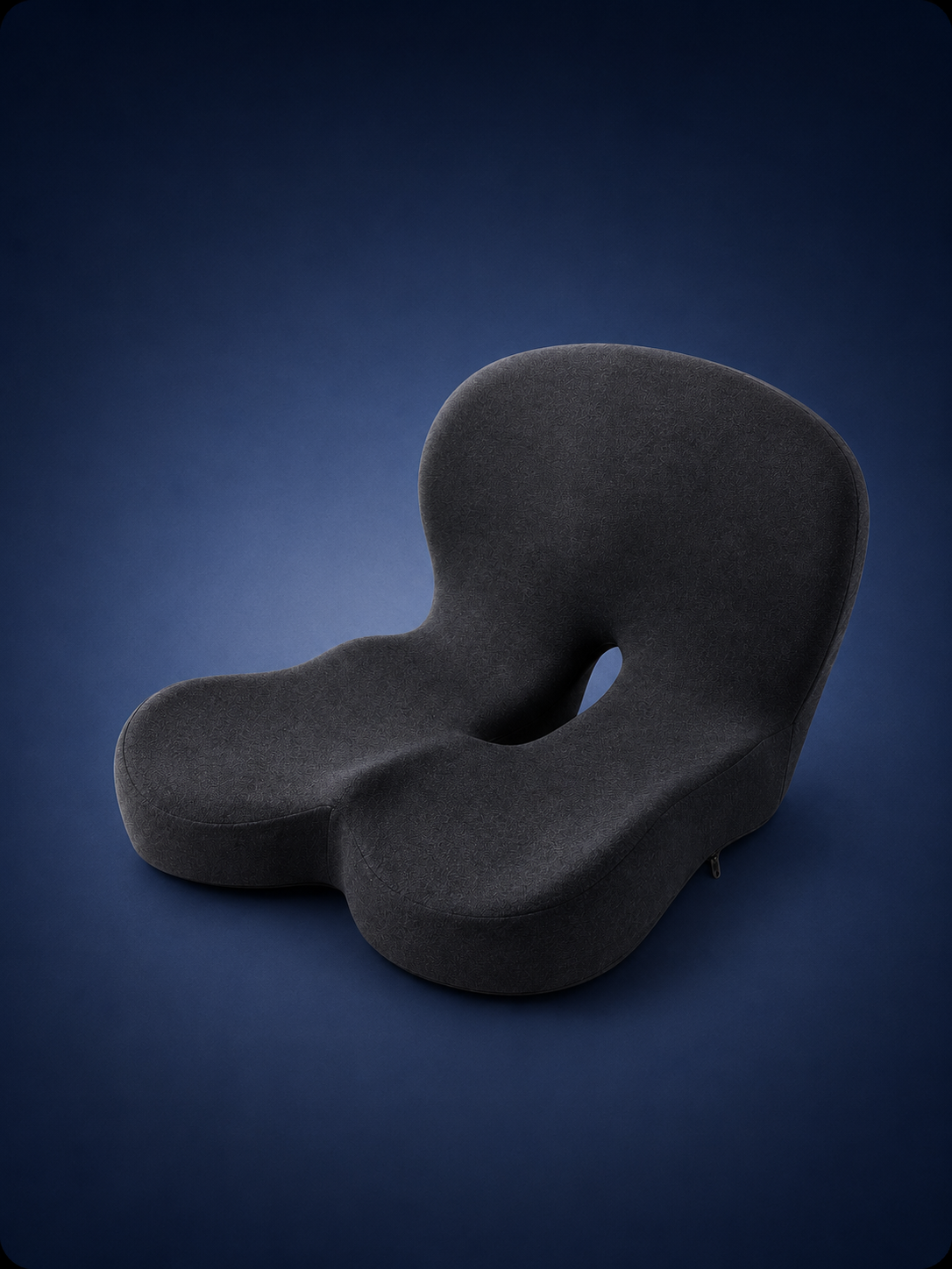 Cavena – Ergonomisches Sitzkissen mit Rückenstütze